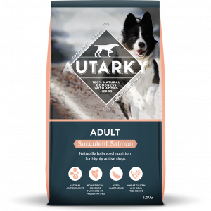 Autarky Adult Succulent Salmon Dry Dog Food - 12kg x3